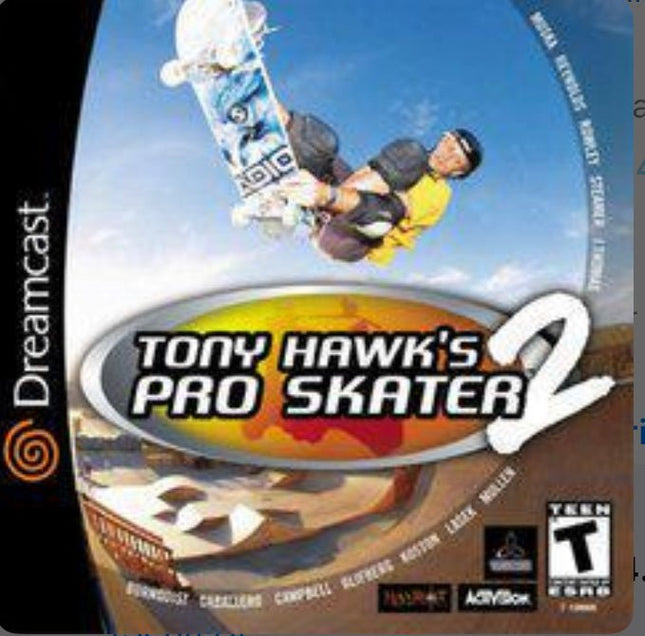 Tony Hawk 2 - Complete In Box - Sega Dreamcast