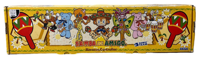 Samba De Amigo - Maracas Controller - Complete In Box - Sega Dreamcast