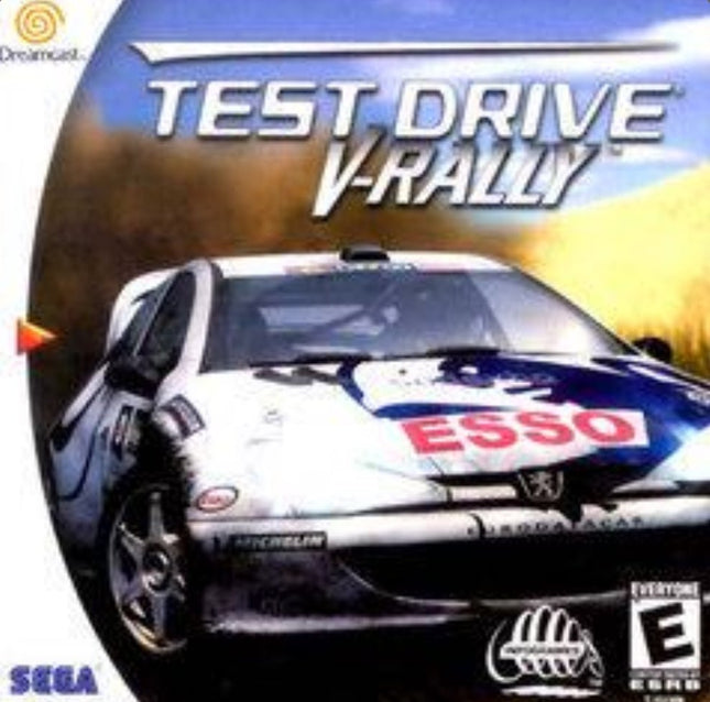 Test Drive V-Rally - Complete In Box - Sega Dreamcast