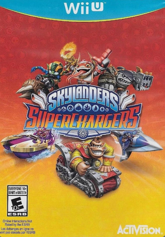 Skylanders SuperChargers (Game Only) - Complete In Box - Wii U