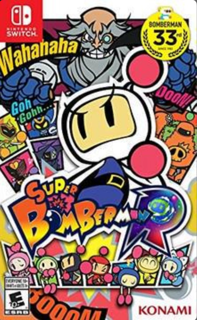 Super Bomberman R - Complete In Box - Nintendo Switch