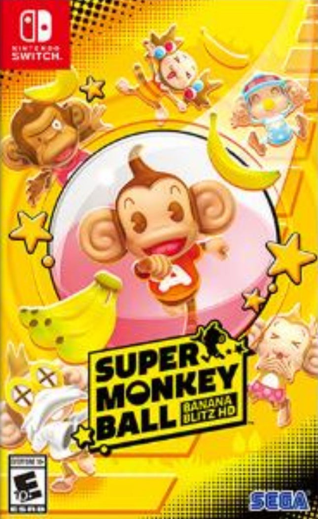 Super Monkey Ball Banana Blitz HD - Complete In Box - Nintendo Switch