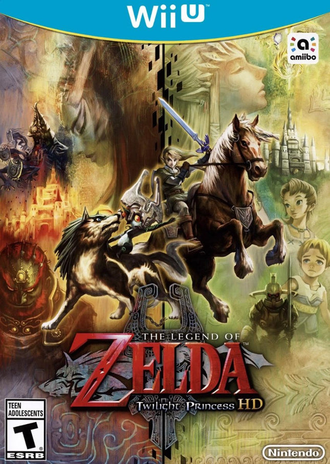 Zelda Twilight Princess HD - Complete In Box - Wii U