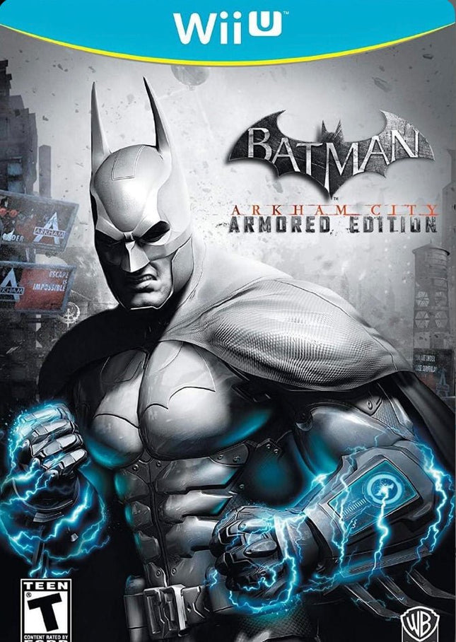 Batman Arkham City Armored Edition - Complete In Box - Wii U