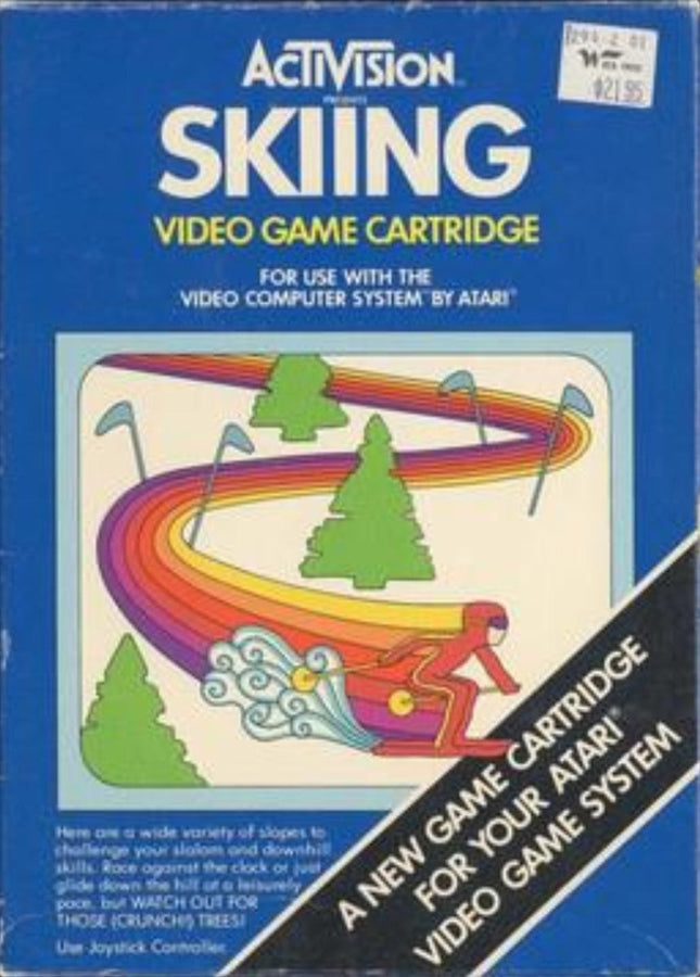 Skiing - Cart Only - Atari 2600