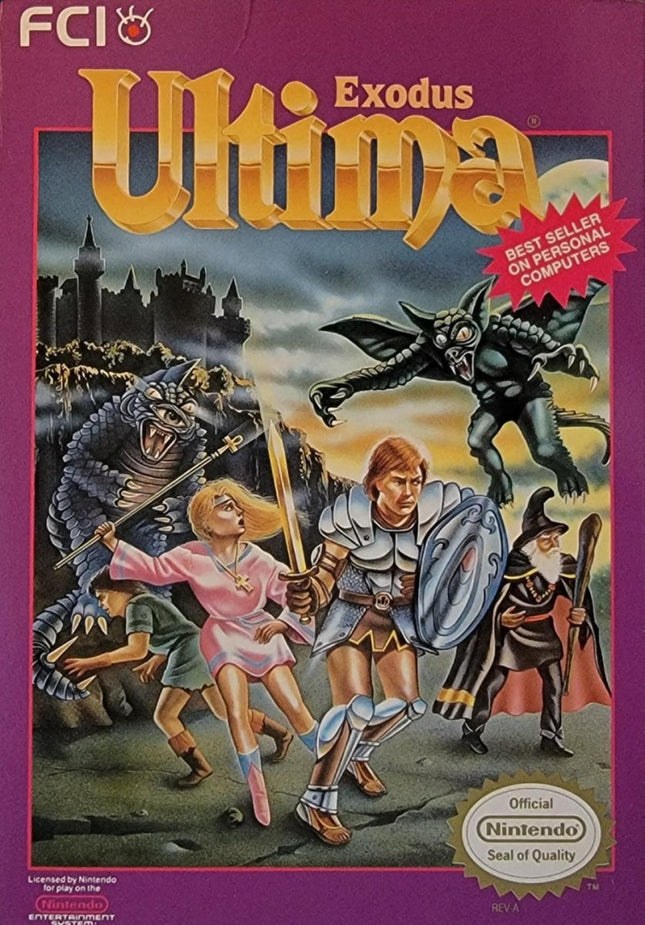 Ultima Exodus - Cart Only - NES