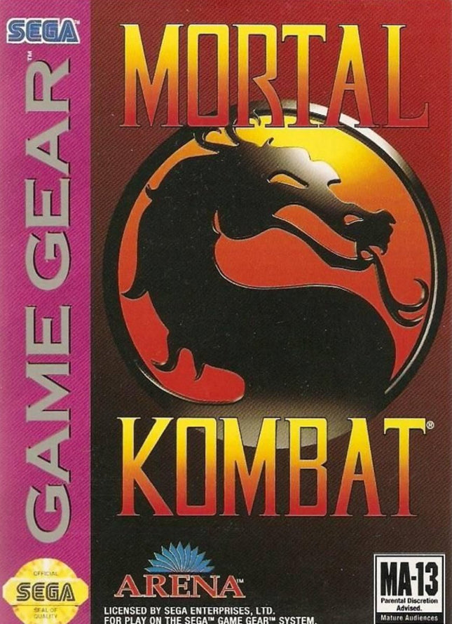 Mortal Kombat - Cart Only - Sega Game Gear
