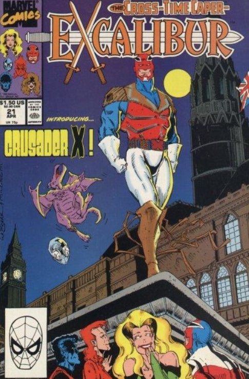 Excalibur #21 Direct Edition (1990) - Comics
