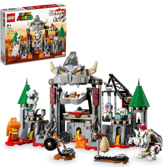 LEGO: Super Mario Dry Bowser Castle Battle Expansion Set 71423 (New) - Toys