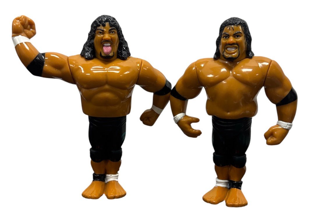 WWF Headshrinkers Fatu Samu Series 10 (1991) (Loose)