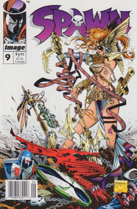 Spawn #9 Newsstand Edition (1993) VF 8  - Comic