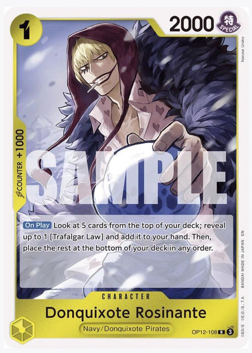 Donquixote Rosinante OP12-108 - Legacy of the Master NM