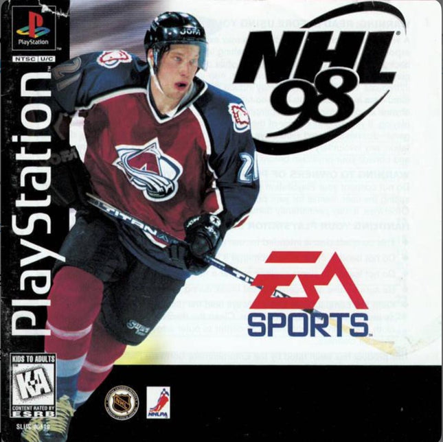 NHL 98 - Complete In Box - PlayStation