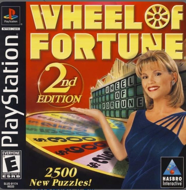 Wheel Of Fortune 2nd Edition - Complete In Box - PlayStation
