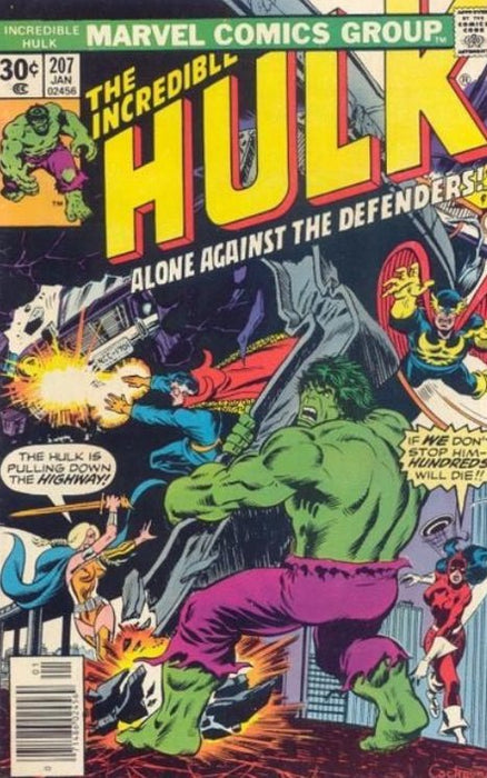 The Incredible Hulk #207 (1977) VF+ 8.5 - Comic
