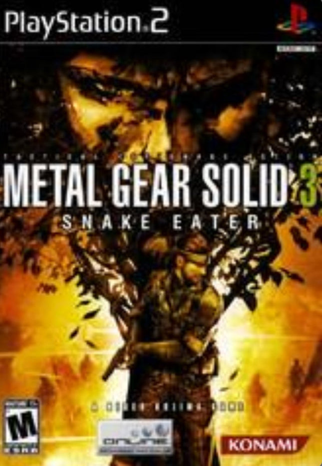 Metal Gear Solid 3 Snake Eater - Complete In Box - PlayStation 2
