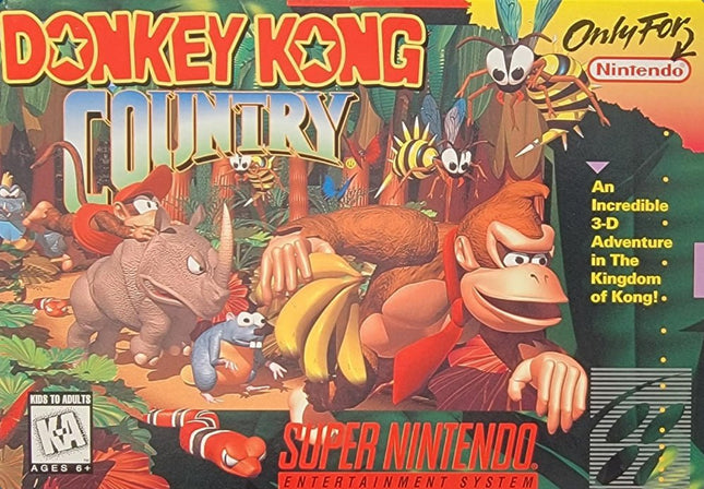 Donkey Kong Country - Cart Only - Super Nintendo