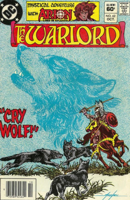 Warlord #62 Newsstand Edition (1982) VF+ 8.5  - Comic