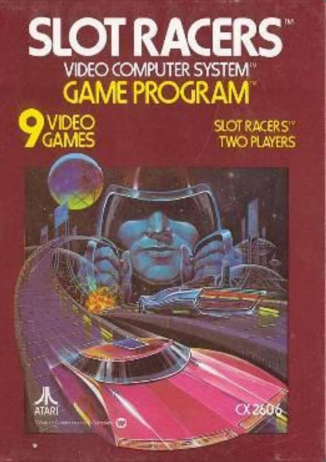 Slot Racers - Cart Only - Atari 2600