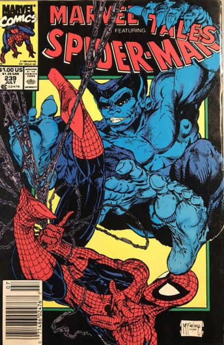 Marvel Tales #239 Newsstand Edition (1990) VF+ 8.5  - Comic