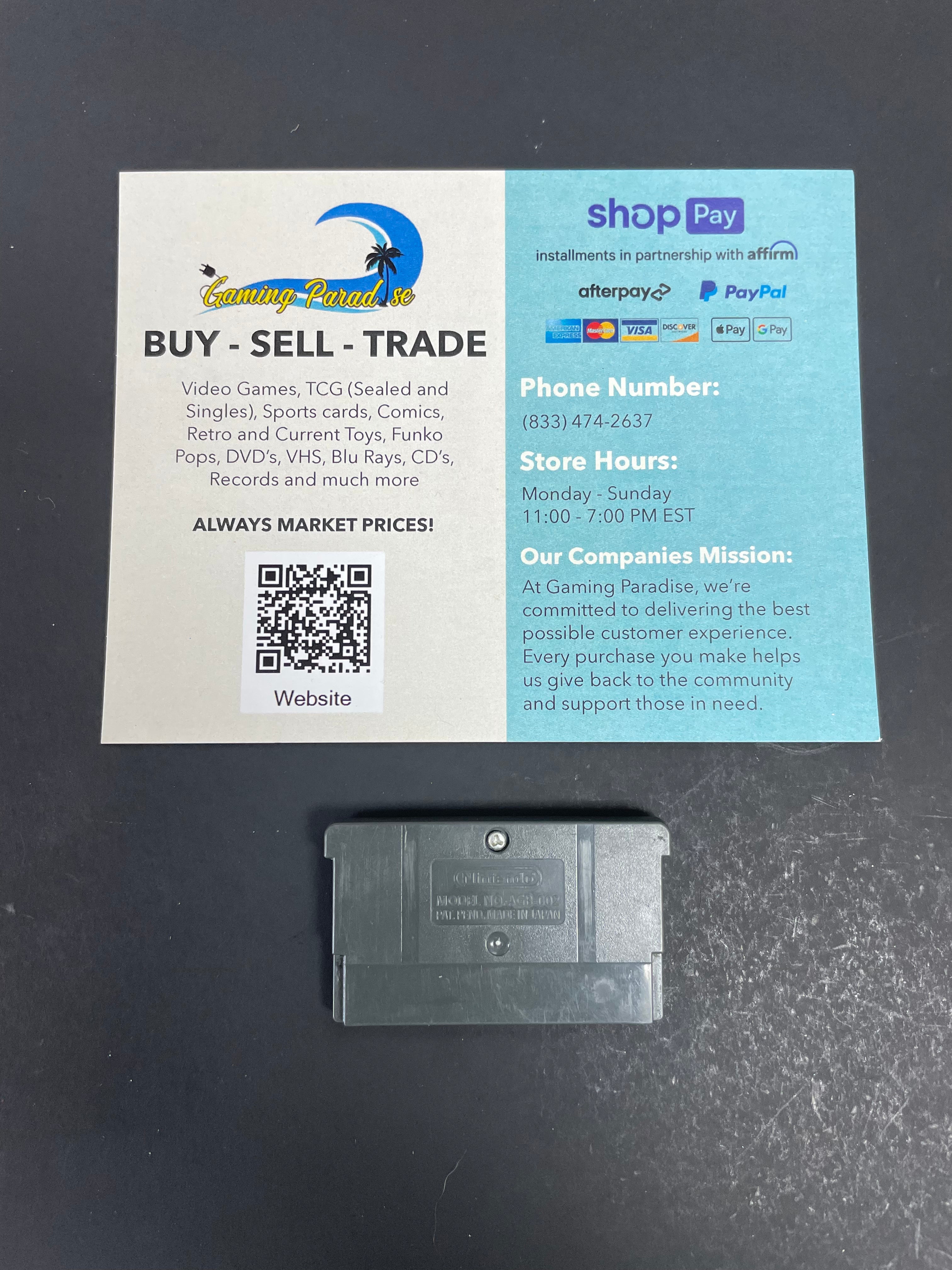 Tetris Worlds (First Edition) GameBoy Advance CL 02
