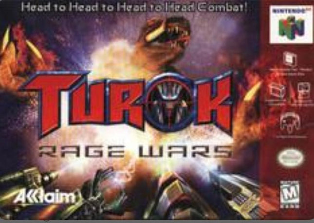 Turok Rage Wars (Grey Cart) - Cart Only - Nintendo 64