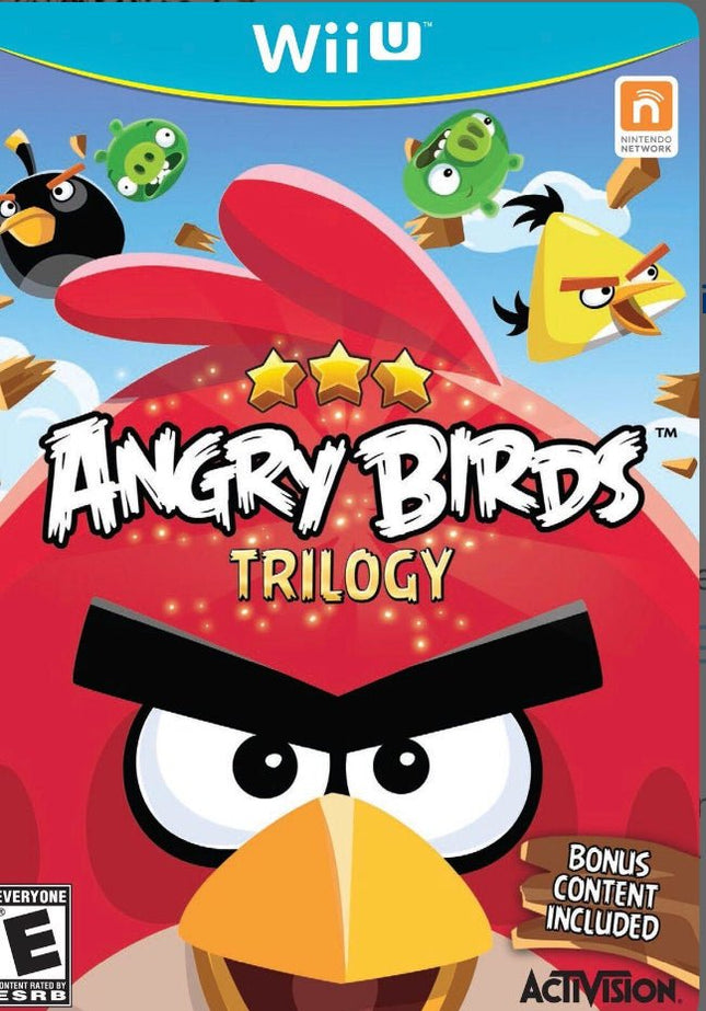 Angry Birds Trilogy - Complete In Box - Wii U