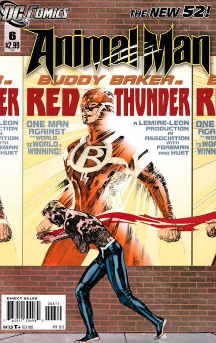 Animal Man #6 (2012) NM+ 9.6 - Comic