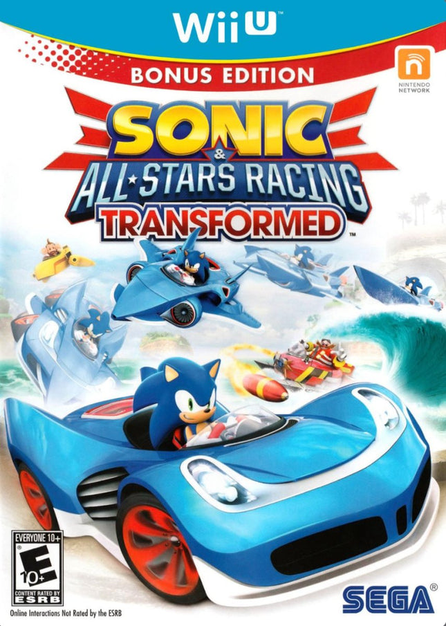 Sonic All-Stars Racing Transformed (Bonus Edition) - Complete In Box - Nintendo Wii U