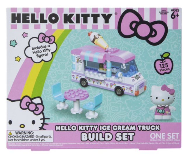 Sanrio Hello Kitty Ice Cream Truck Build Set (New) - Toys