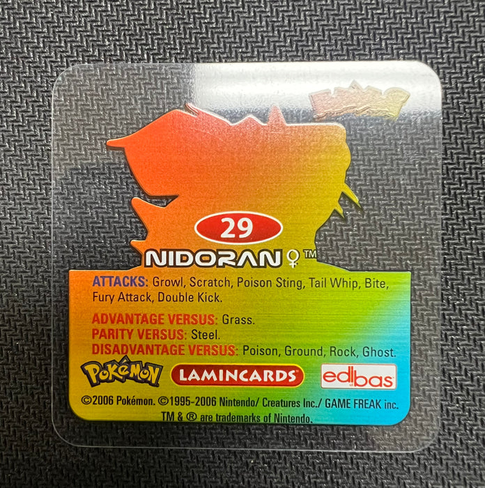 Nidoran - #29 Lamincards