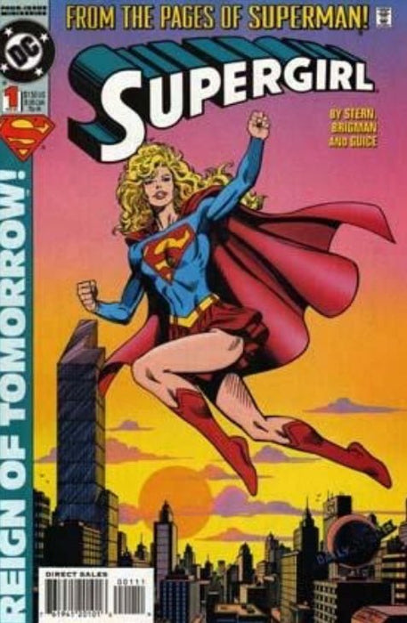 Supergirl #1 Direct Edition (1994) Autographed By June Bigman 1600/5000 NM 9.4  - Comic