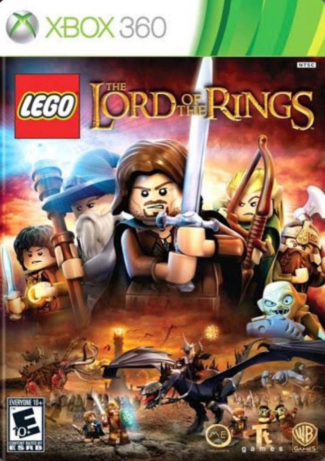 LEGO Lord Of The Rings - Complete In Box - Xbox 360