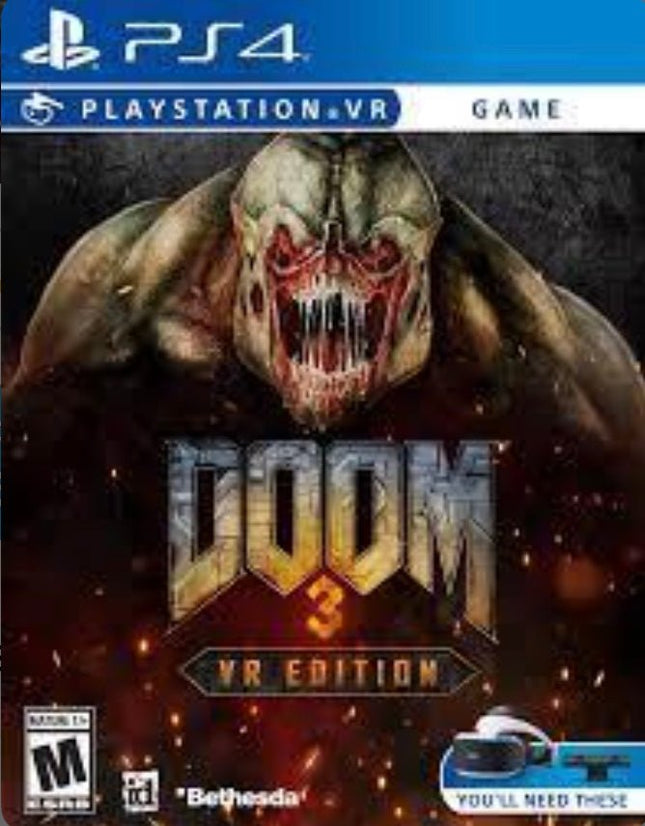 Doom 3: VR Edition - New - PlayStation 4