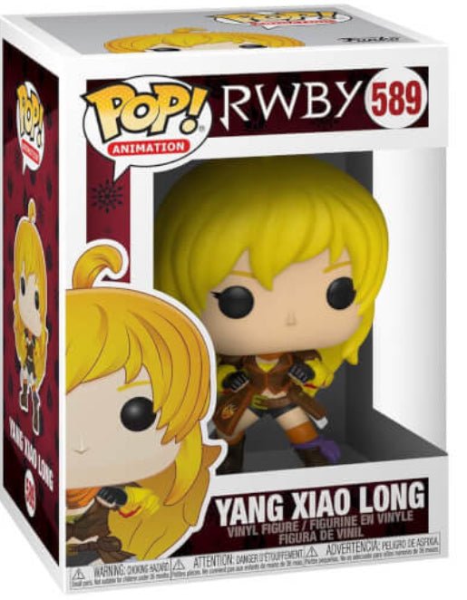 RWBY: Yang Xiao Long #589 - With Box - Funko Pop