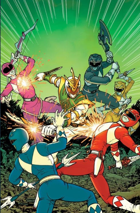 Mighty Morphin Power Rangers: Shattered Grid Cover B (2018) NM 9.8  - Comic