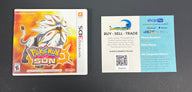 Pokemon Sun Nintendo 3DS CL 01