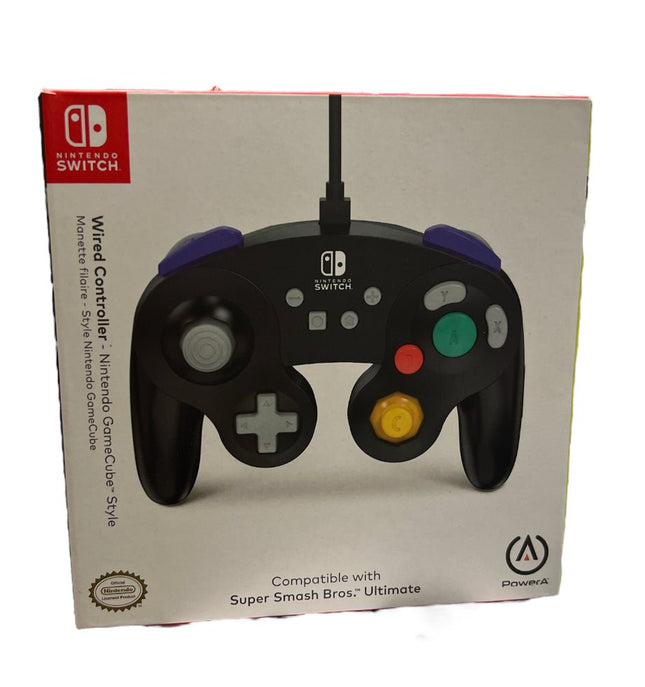 Nintendo Switch Gamecube Controller Wired Compatible With Super Smash Bros Ultimate - Complete In Box - Nintendo Switch