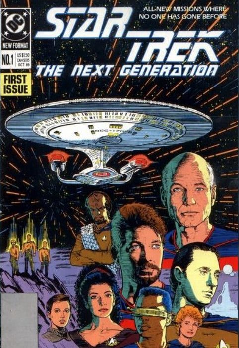 Star Trek: The Next Generation #1 Direct Edition (1989) NM 9.4  - Comic