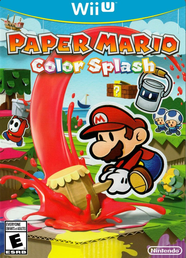 Paper Mario Color Splash - New - Nintendo Wii U