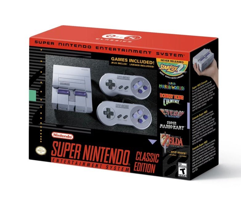 Super Nintendo Mini Classic Edition Console