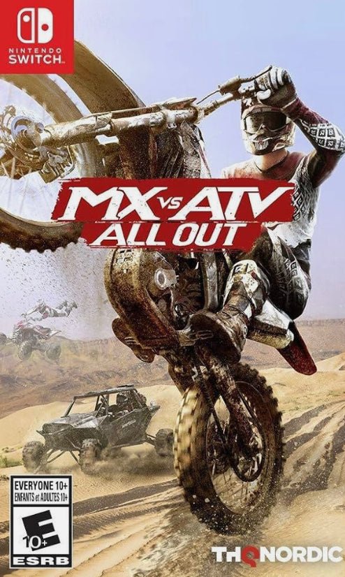 MX Vs ATV All Out - Complete In Box - Nintendo Switch