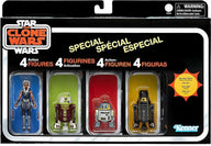 Star Wars The Clone Wars Ahsoka Tano, R7-A7, CH-33P, RG-G1 (2024) (New)
