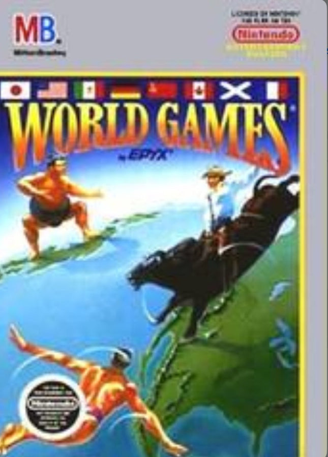 World Games - Cart Only - NES