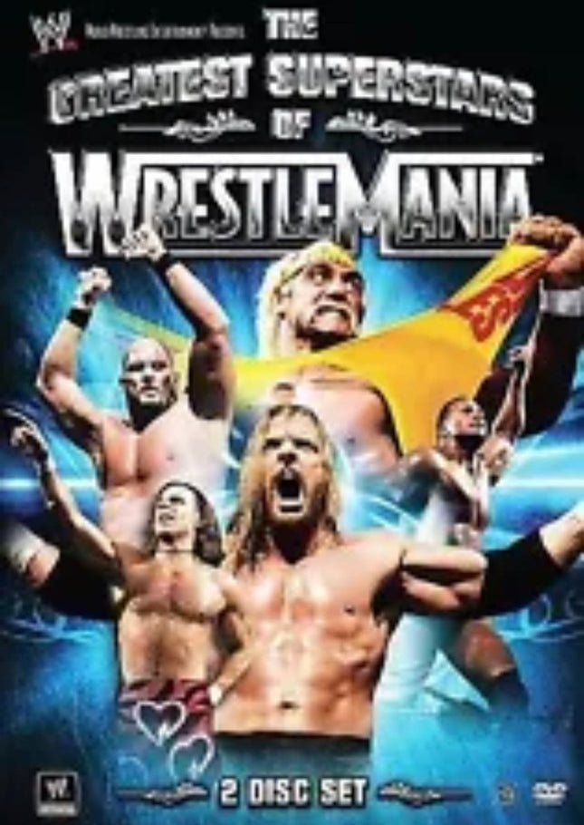 WWE The Greatest Superstars of Wrestlemania (2008 2-Disc Set) - Used