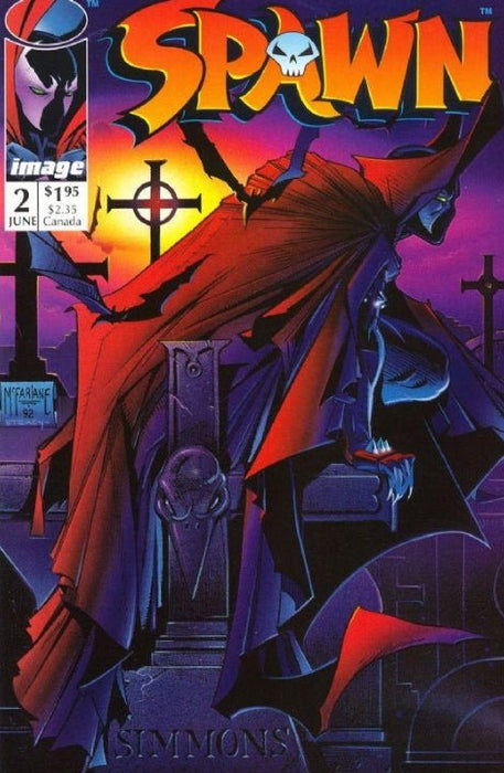 Spawn #2 Direct Edition (1992) NM 9.8  - Comic