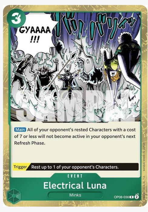Electrical Luna OP08-036 - Two Legends NM