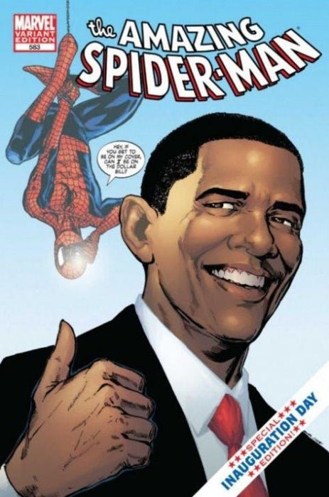 The Amazing Spider-Man #583 Variant Cover (2009) NM+ 9.6  - Comic