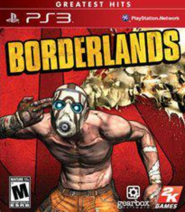 Borderlands ( Greatest Hits ) - Box And Disc Only  - PlayStation 3
