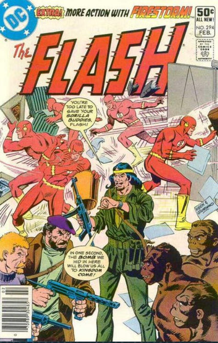 The Flash #294 Newsstand Edition (1981) VF- 7.5  - Comic